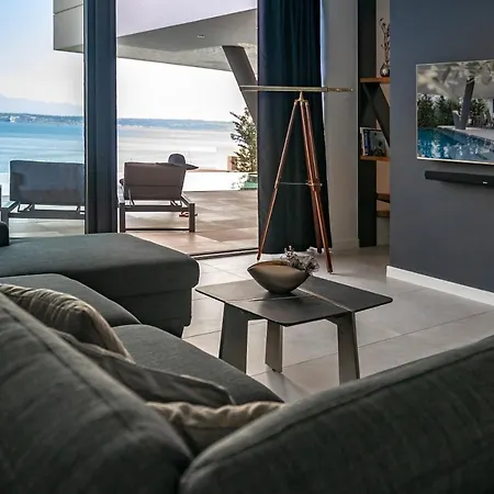 Trinity - Hillside With Sea View And Infinity Pool קאלי